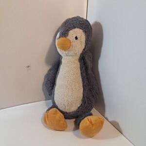Rare Jellycat Bashful Penguin Medium Stuffed Animal Plush 15" Missing Tag